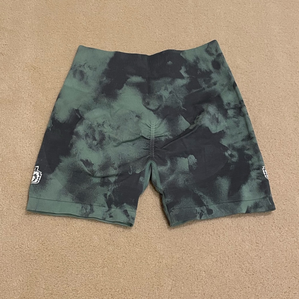Darc Sport Everson Shorts: Lush Green Marble